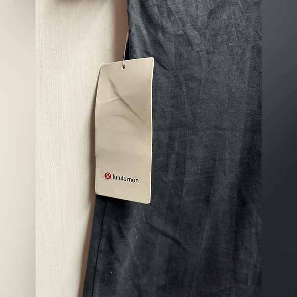 Heavyweight cotton  T shirt dress 
 
 Black size 10 lululemon - Picture 3 of 6